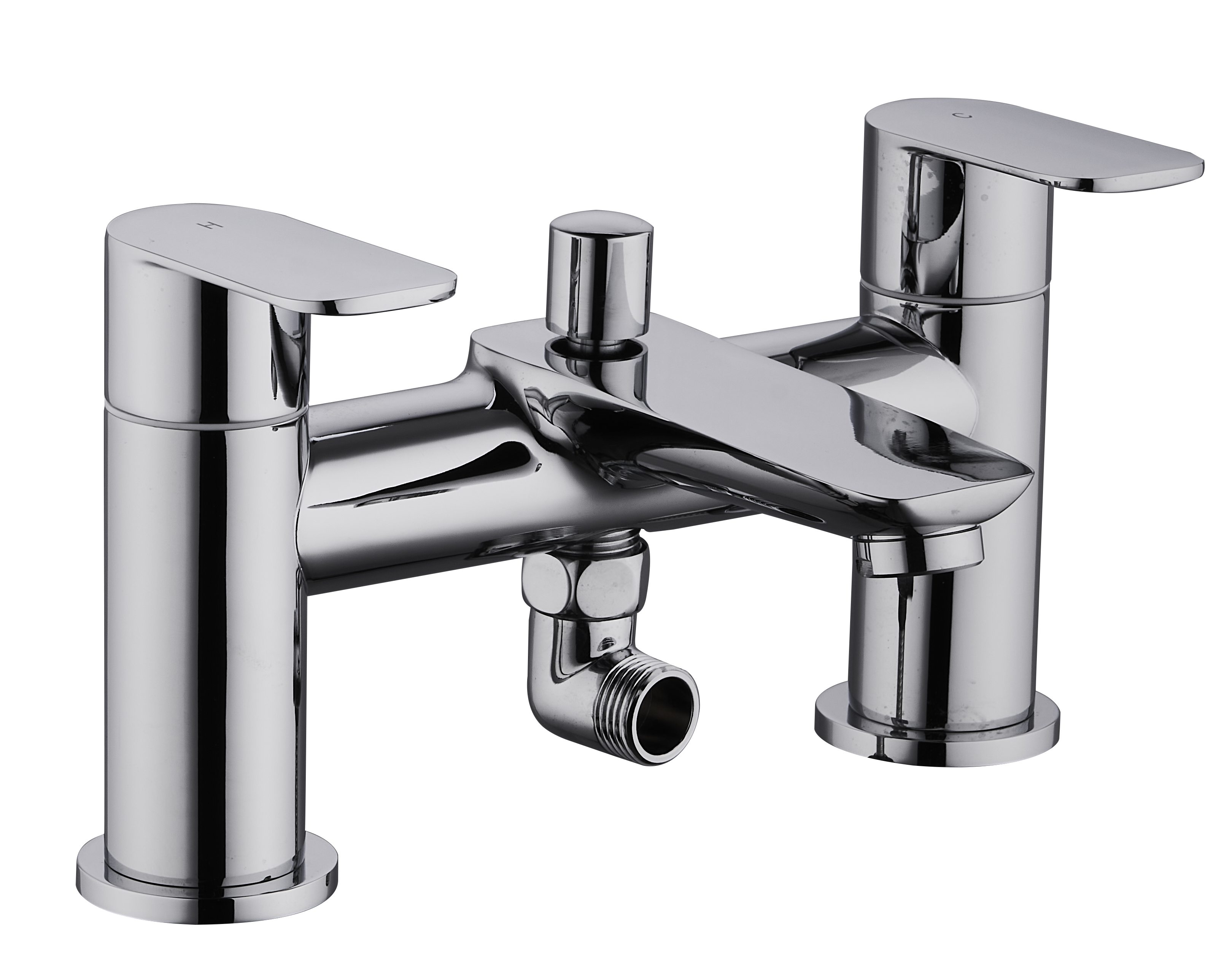 Chrome Finish Bath Shower Mixer with 3 Years Warranty for Bathroom Usage and 0.5
