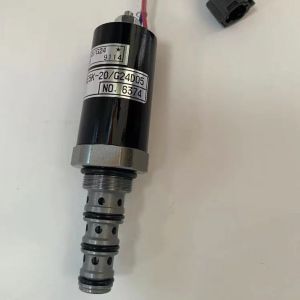 KOBELCO Electromagnetic Control Valve SK210LC Fuel Shut Off Solenoid