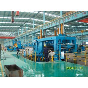 Cut To Length Line Machine With Cutting Speed Of 0- 60 M/Min Steel Coil Slitting