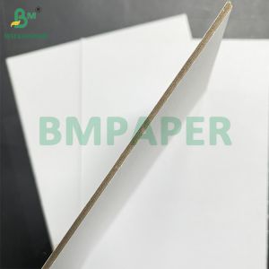 Cheap Grey Core Two Side White Coated Duplex 3mm Thick Lamanited Board In Sheet for sale