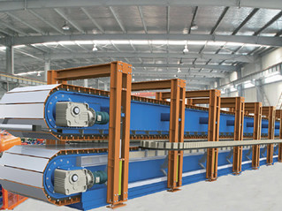 Quality Discontinuous PU Sandwich Panel Production Line With High Pressure PU Foam Pre - expander wholesale