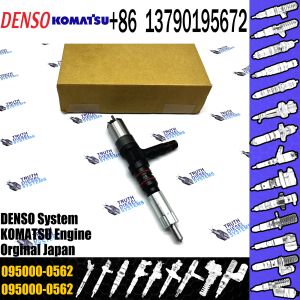 SA6D140E-3/3H Common Rail Injector 095000-0561 095000-0562 For KOMA-TSU 6218-11