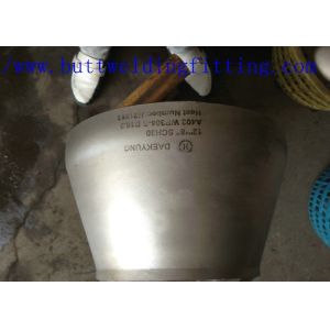 1 1/2" ECC Reducer Pipe Fittings Painted Surface Hastelloy C22 Material