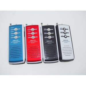 Color 22mm Portable Mini Speaker FM Radio Outdoor Speaker With Built In FM Radio