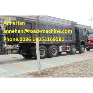 SINOTRUK HOWO 8X4 International Dump Truck 2017 New Model For 50T Load Euro II