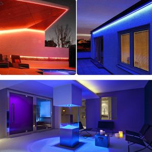 DC 12V Smart LED Strip Lights 5050 Waterproof Remote Control