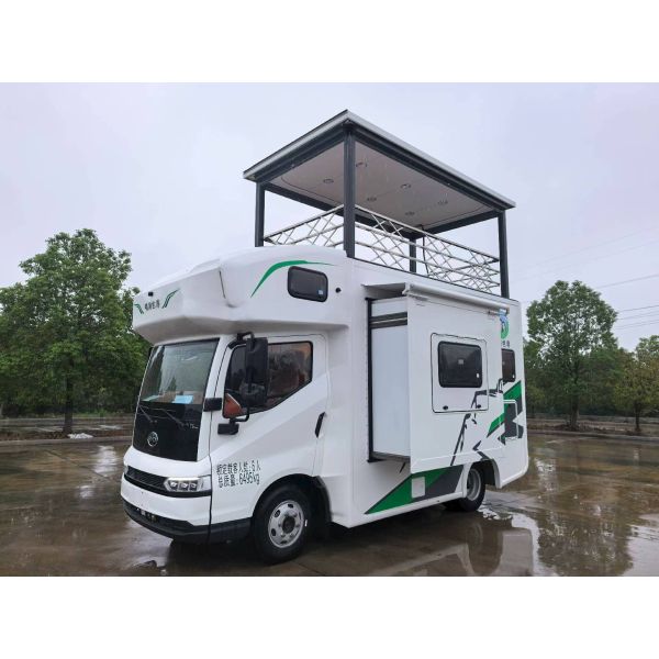 Quality BYD RV Camp Adventure Motor Home Camper Luxury Caravan Campervan Car Motor Outdoor Traveling Motorhome wholesale