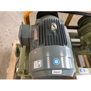 1.5KW-15KW BK Type Three Lobes Roots Blower Of Army Green With Low Noise