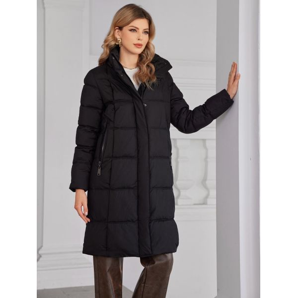 Quality Seasonal Must-Have Cotton Jacket With Hood Zipper Closure wholesale