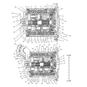 China 2P-4510 Engine 1601131 Body As Piston Cylinder Liner 2P4510 Piston Ring 160-1131 on sale