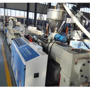 China Wood Plastic Composite Extrusion Line With Twin Screw Extruder , WPC Foam Board Machine on sale