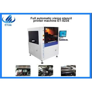 520X350mm Full Automatic Stencil Printer Programmable With PCB Board