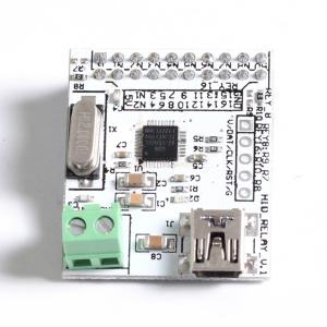 China 16 8 Channel Relay Module Driver Less HID Mini USB Control PCB / Metal Material on sale