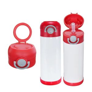 12 Oz 350ml Stainless Steel Insulated White Blanks Kids Sublimation Water Bottle