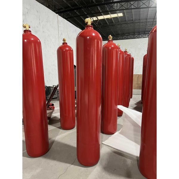 Quality Carbon Dioxide Fire Suppression System CO2 Cylinders In Telecommunication Room wholesale