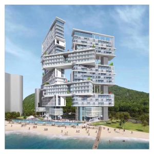 High-Rise Steel Structure Building Perfect For Hurricane-Prone Areas Application