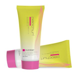 Cheap OEM ODM 300ml Low Ammonia Herbal Permanent Hair Dye Remover Cream Paste Bubble Wax Formula Salon Shampoo Use for sale