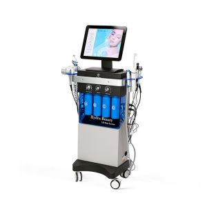 Multifunctional 14 In 1 Hydrafacial Dermabrasion Machine With 10.4 Inch Touch
