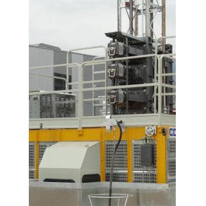 Efficient Construction Hoist Elevator Modular Rack And Pinion For Bridges / Chimney