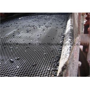 Flat Top U Hook 6m Vibrating Quarry Screen Mesh