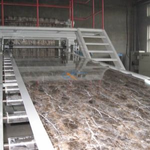 1220mm UV Coating Artificial PVC Marble Sheet Making Machine