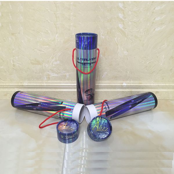 Recyclable Cylinder Cosmetic Paper Boxes For Beauty Products , 1OZ -10OZ