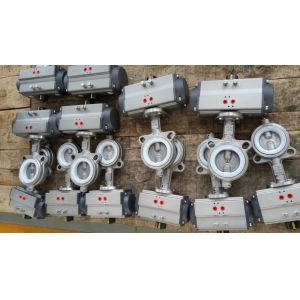 OEM air torque DA/SR rack and pinion quarter-turn pneumatic rotary actuators