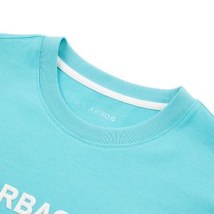 Daily Casual Office Wearing Heavy Cotton Men's T-Shirt with Customized Logo and