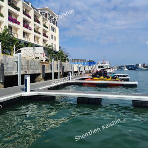Aluminum Alloy Dock Marina Float Floating Pontoon Marine Floating Docks