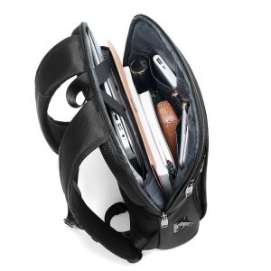 Factory hot sell new usb charging men anti theft travel waterproof notebook