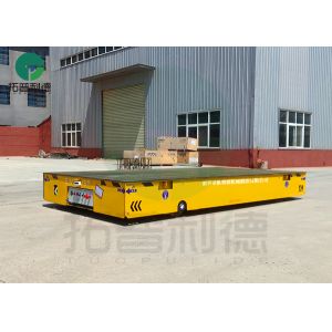Battery Motorized Automatic Cart Trolley Transfer Trolley For Hot Pipes Handling