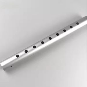 Custom 6061 6063 T5 T6 Anodized Cnc Machining Punched Perforated Aluminum Round