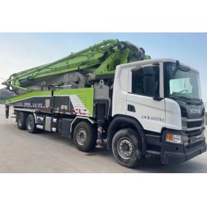 2019 Zoomlion 56m Concrete Pump Truck Cylinder Type Pump for Construction Machine