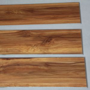 Customizable Wooden Texture SPC Flooring Fireproof Stone Plastic Composite with