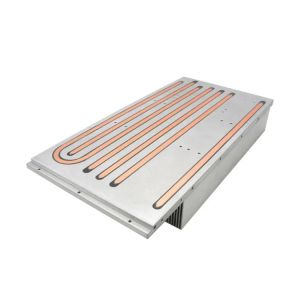 Factory Customized High Precision Aluminum Skived Fin Heat Sink with Heat Pipe