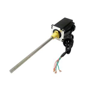 Nema 23 (57mm) hybrid stepper motor, bipolar, 4-lead, ACME lead screw, low noise