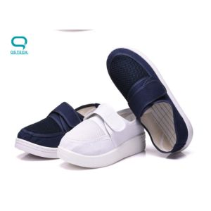 China 10e6 - 9 ohm PU ESD Work Shoes Conductive Safety Shoes White on sale