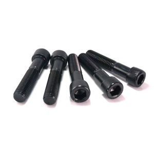 ASTM A574 Black Oxide Finish Hexagon Socket Head Cap Screws DIN912 in Industry