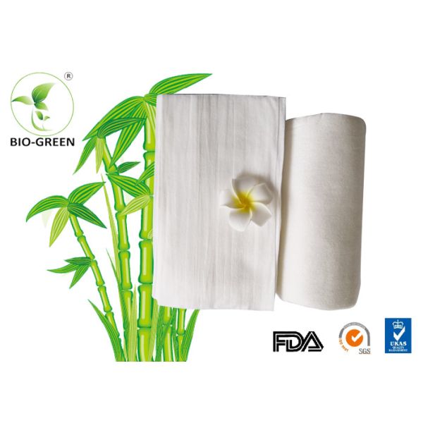 Quality Customized Size Bamboo Flushable Liners , Soft Bamboo Baby Cloth Diapers wholesale