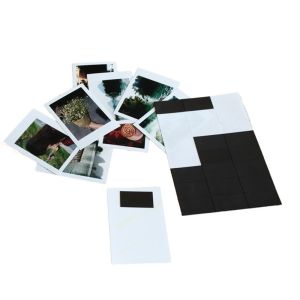 Custom Size Black Adhesive Magnetic Sheet Precut Magnetic Adhesive Tape