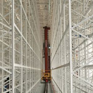 Consistent Steel Pallet Stacker 5000kg Low Maintenance Longevity Warehouse