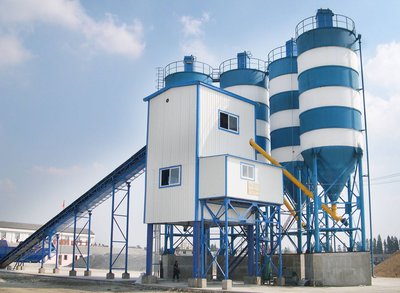 Concrete Mixing Plant Cement Plant Equipments With 80mm Maximum Aggregate Size