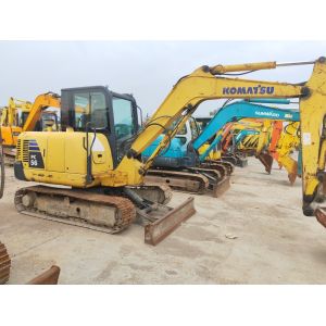 Used Japanese 6 Ton Mini Excavator Komatsu PC56-7, Secondhand Komatsu Mini