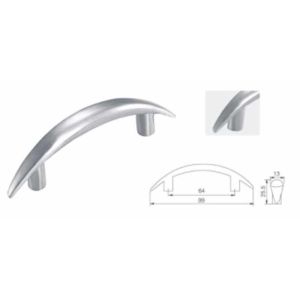 Wooden Door Stainless Steel Round Knob And Fix Rotatable Door Handle