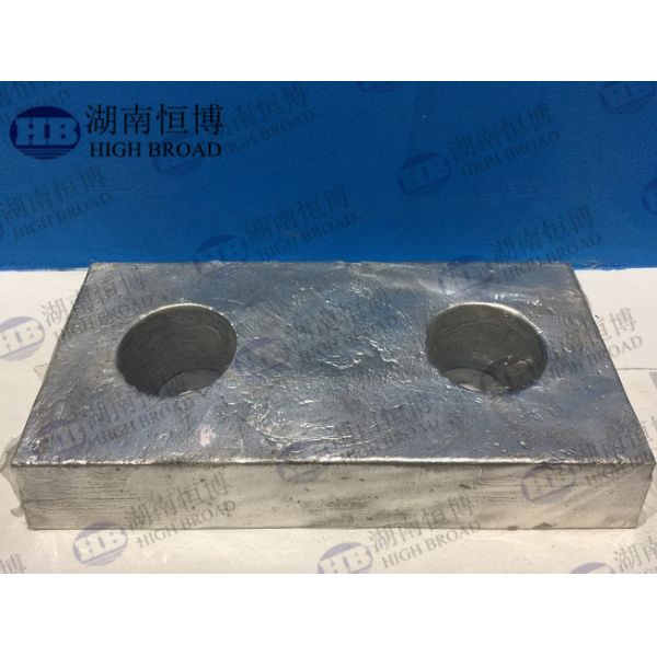 Magnesium Anodes Alloy Is Typically H-1, Grade A (AZ-63) In Fresh Water