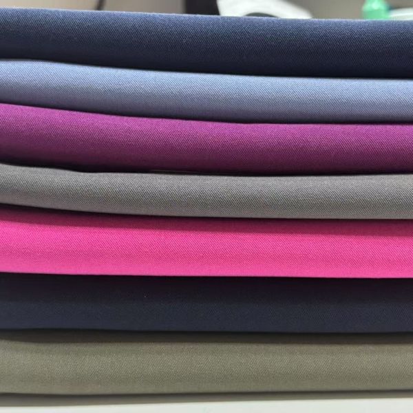 210GSM 74%Polyester 20%Rayon 6%Spandex Stretch Fabric for Medical Scrub with Soft Handfeel