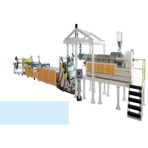 Plastic Recycling Package Sheet Extrusion Line / Jwell Extruder For Stationery
