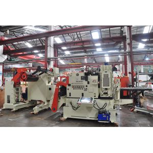 China High Precision NC Feeder Straightener Equipment 3 In 1 For Punch , CE / ISO on sale