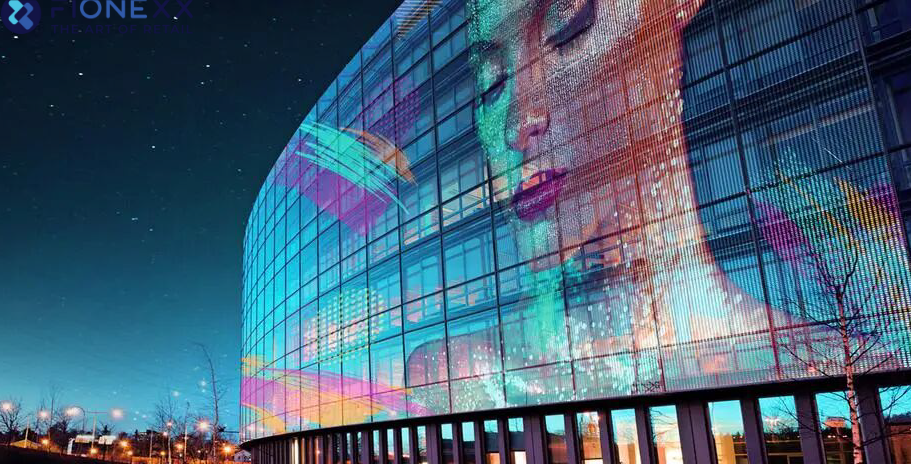 LED Transparent Display Colorful LED Display High-Brightness LED Transparent