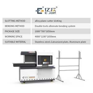 CE Certified Ejon W40 3D Channel Letter Bending Machine for Custom Outdoor Signs